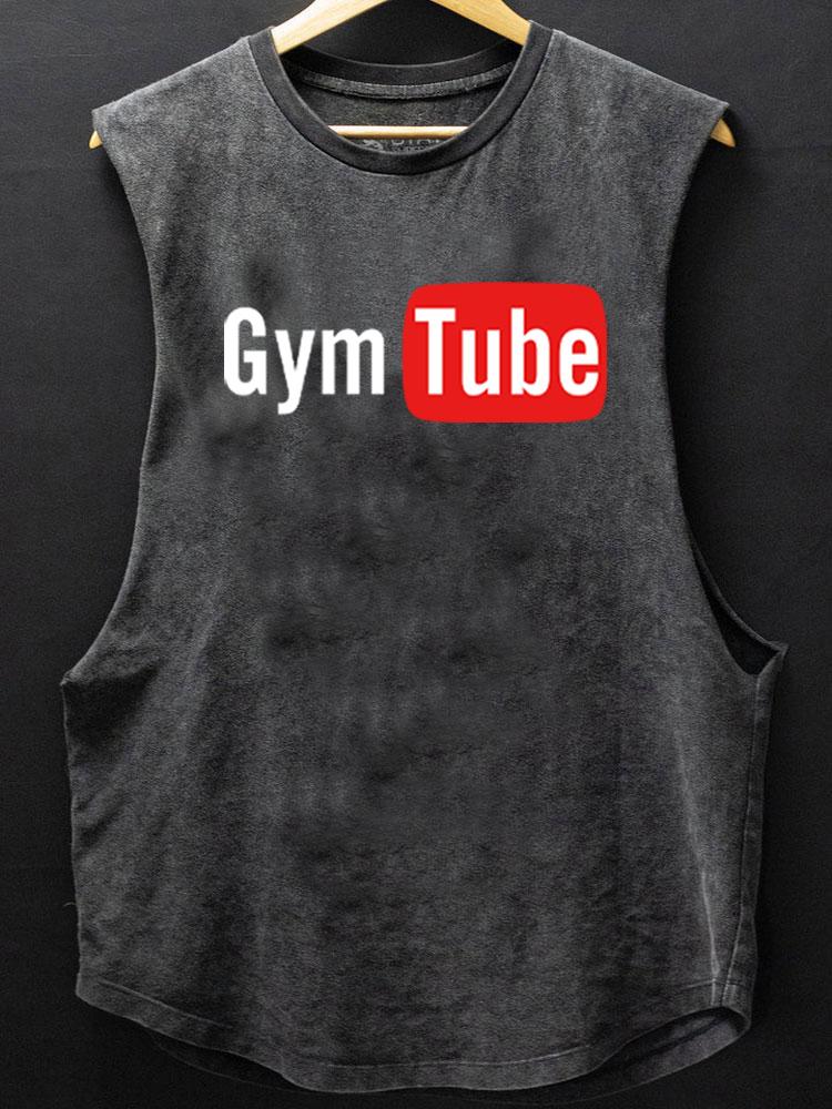 gym tube SCOOP BOTTOM COTTON TANK