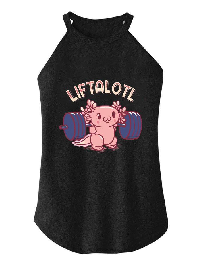 LIFTALOTL WEIGHTLIFTING TRI ROCKER COTTON TANK