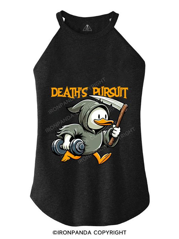 DEATHS PURSUIT TRI ROCKER COTTON TANK