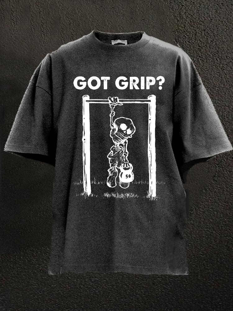 GOT GRIP Washed Gym Shirt