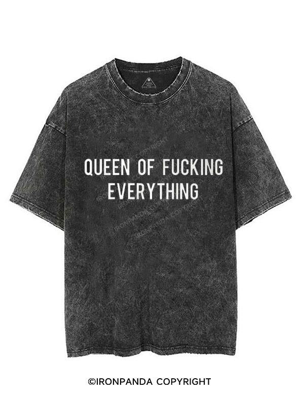 QUEEN OF F*CKING EVERYTHING VINTAGE GYM SHIRT