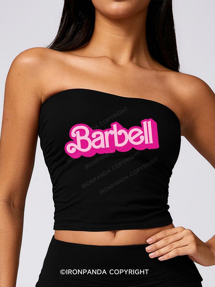 Barbell Sport Boob Tube Top