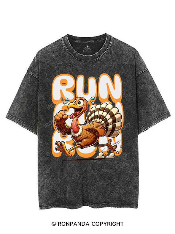 RUN RUN RUN TURKEY VINTAGE GYM SHIRT