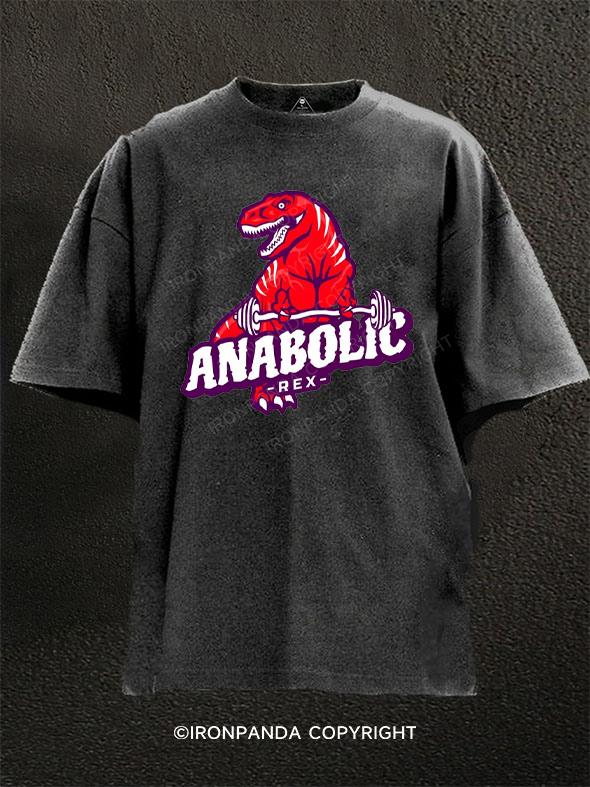 Anabolic Rex Washed Gym Shirt