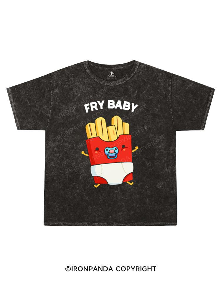 Fry Baby Kids Washed T-Shirt