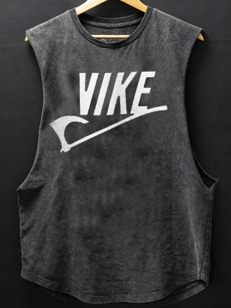 Vike Scoop Bottom Cotton Tank