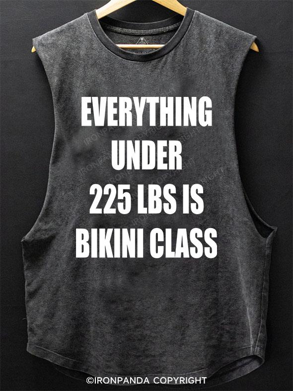 Everything under 225lbs SCOOP BOTTOM COTTON TANK