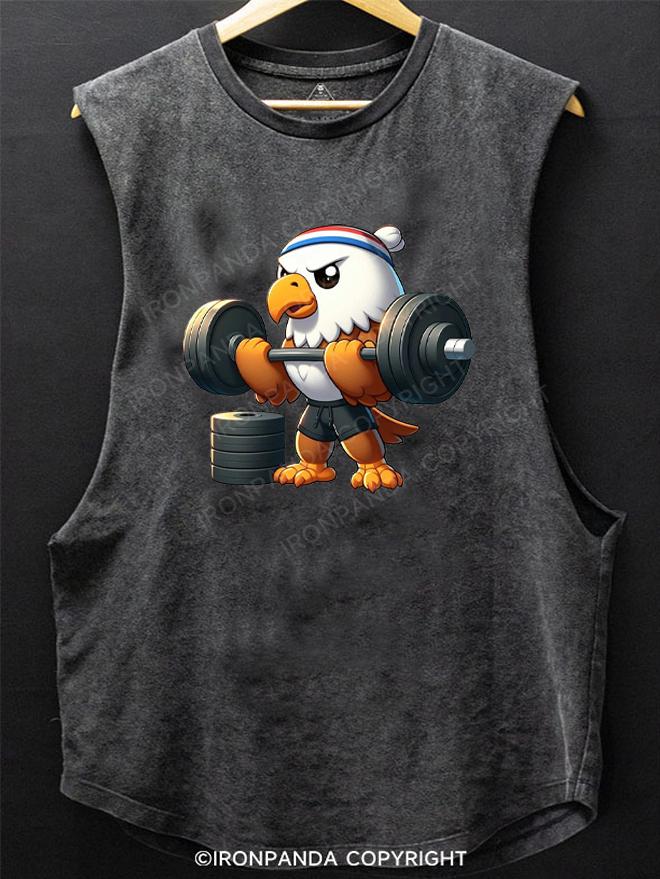 Eagle Soar Gym Training Heights SCOOP BOTTOM COTTON TANK