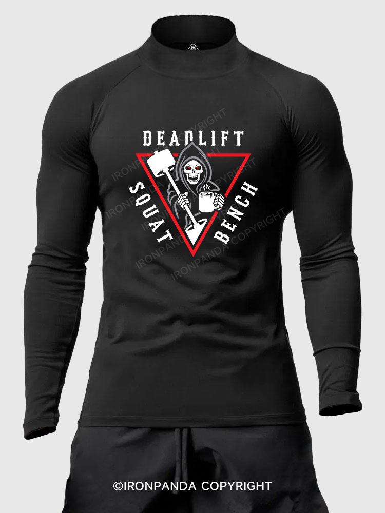 Deadlift Bench Squat Men's Fitted Mock