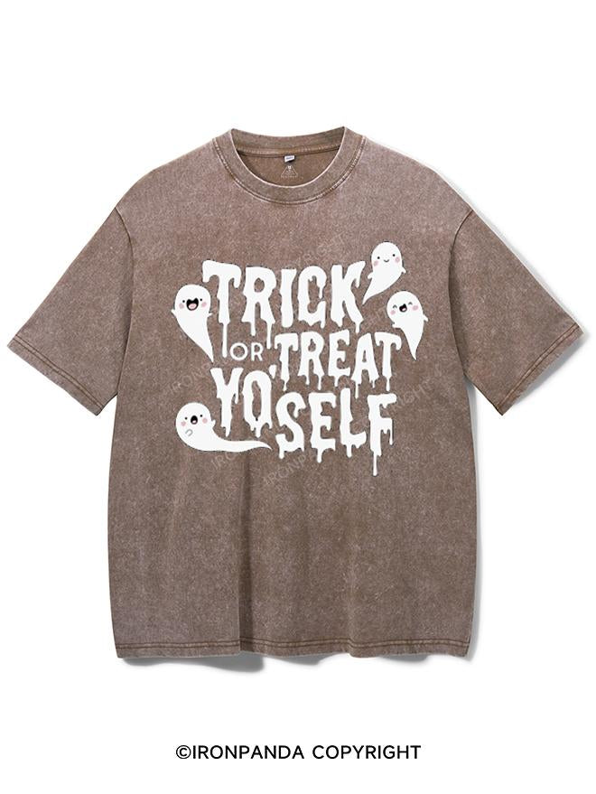 TRICK OR TREAT YO'SELF VINTAGE GYM SHIRT