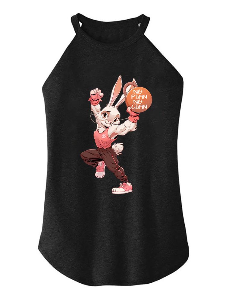 no  pian no  gian TRI ROCKER COTTON TANK