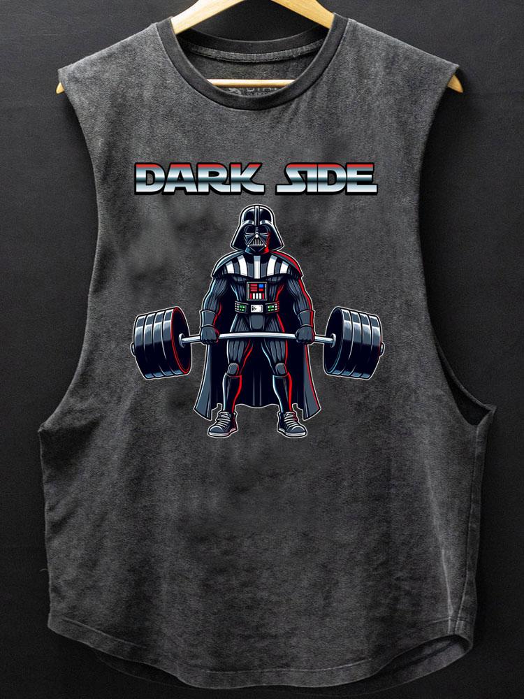 dark side vader deadlift SCOOP BOTTOM COTTON TANK