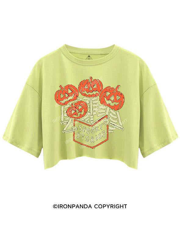 SPOOKY STORIES CROP TOPS