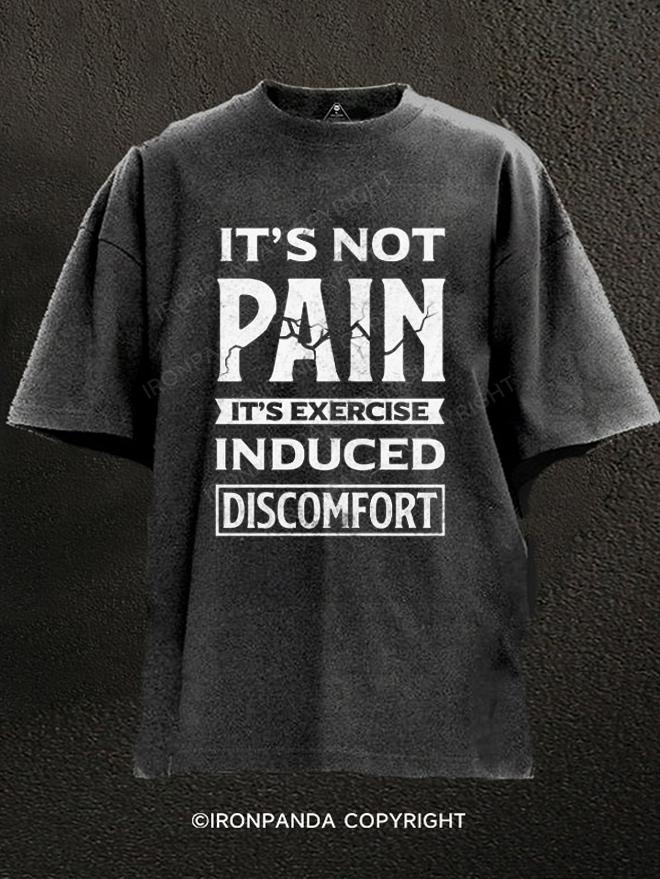 IT'S NOT PAIN Washed Gym Shirt