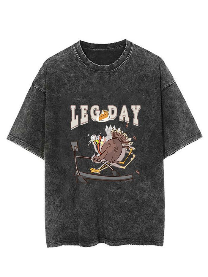 turkey leg day Vintage Gym Shirt