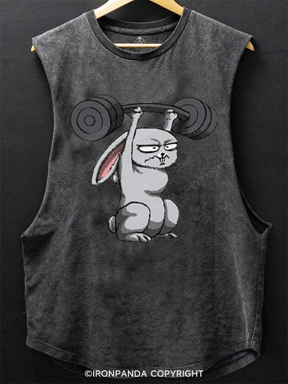 Bunny Gym Weightlifting SCOOP BOTTOM COTTON TANK