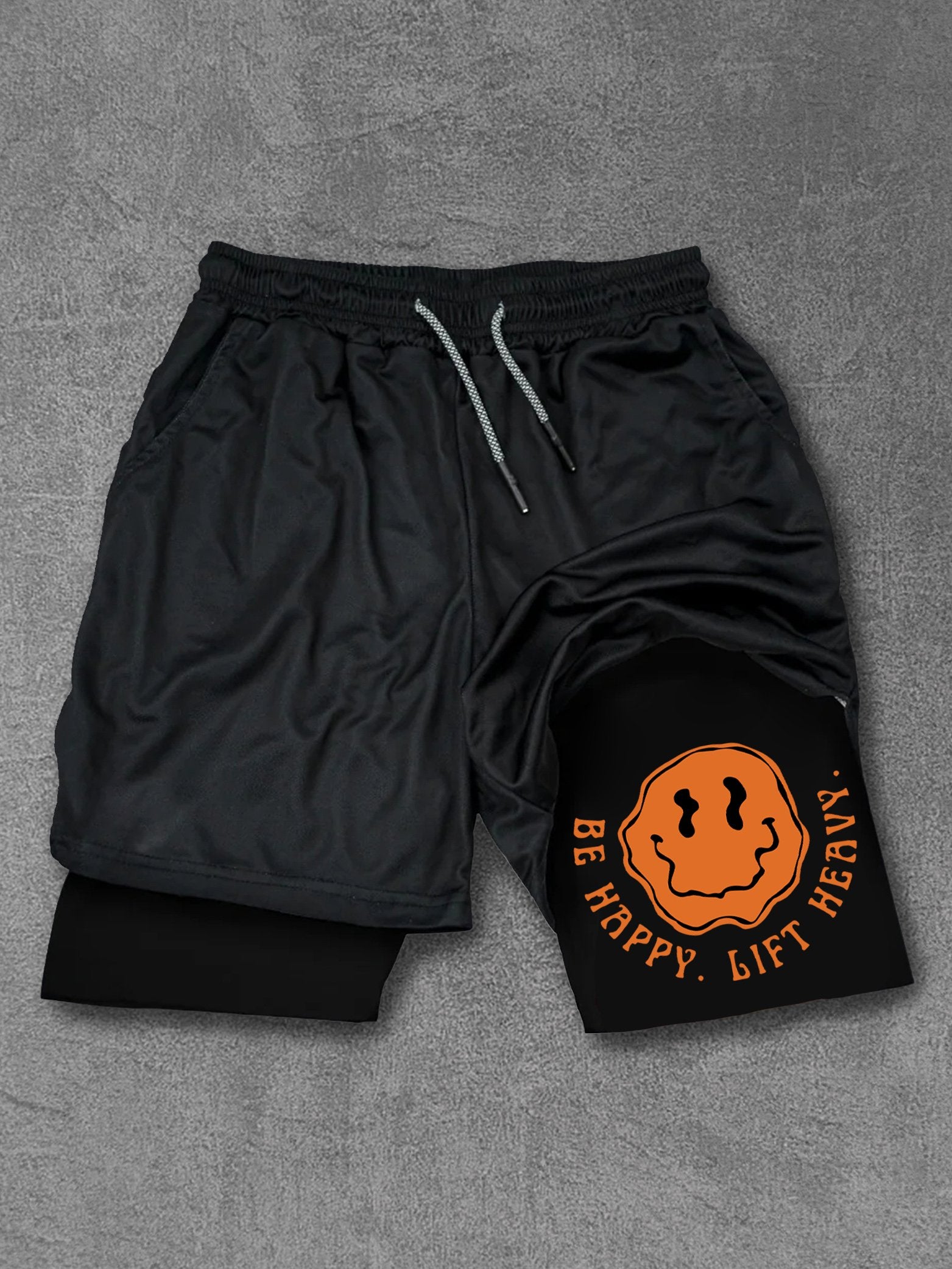 Be Happy Lift Heavy Performance Training Shorts