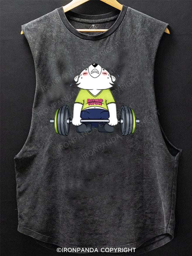 Dead Lift Squishy SCOOP BOTTOM COTTON TANK