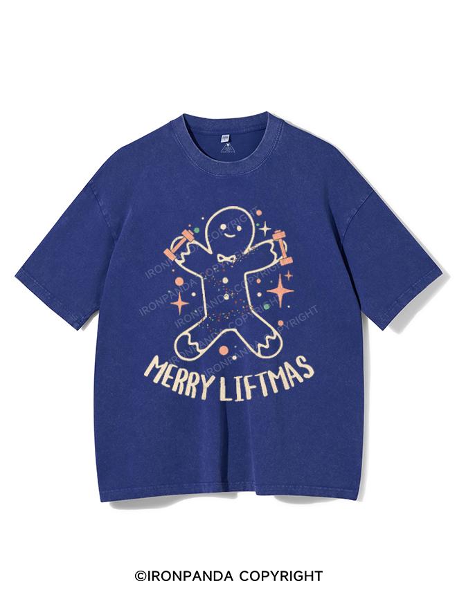 MERRY LIFTMAS VINTAGE GYM SHIRT