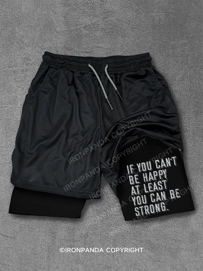 HAPPINESS in STRENGTH Performance Training Shorts