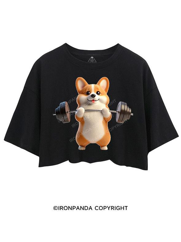 CORGI GAINS CROP TOPS