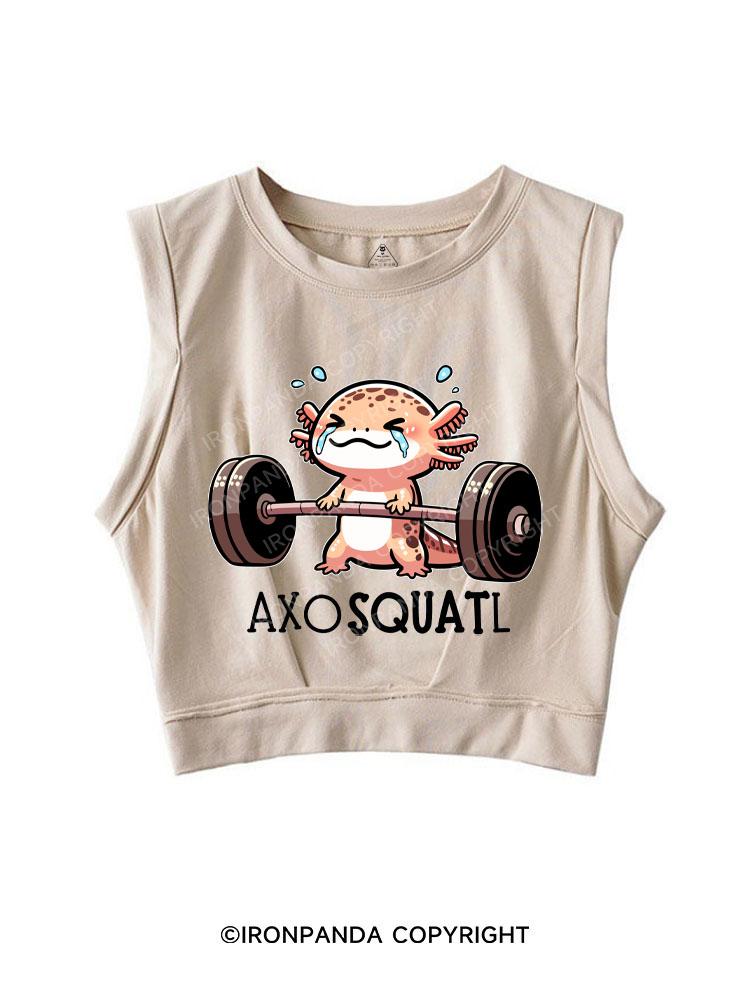 AXOSQUATL SLEEVELESS CROP TOPS