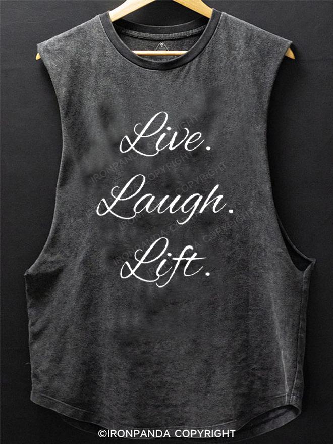 Live Laugh Lift SCOOP BOTTOM COTTON TANK