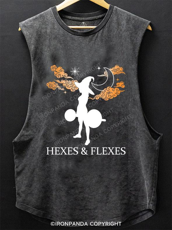 HEXES&FLEXES SCOOP BOTTOM COTTON TANK