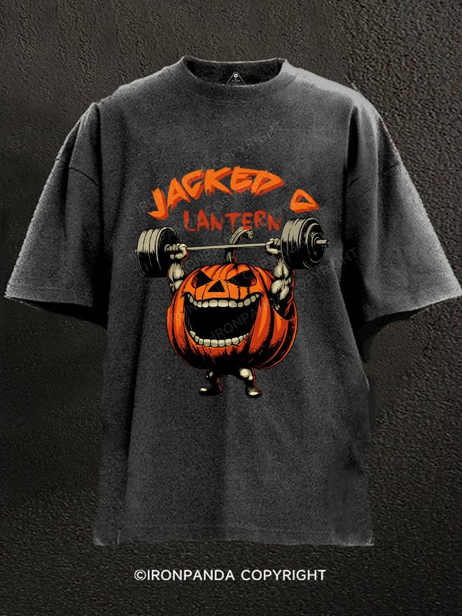 JACKED O LANTERN Washed Gym Shirt