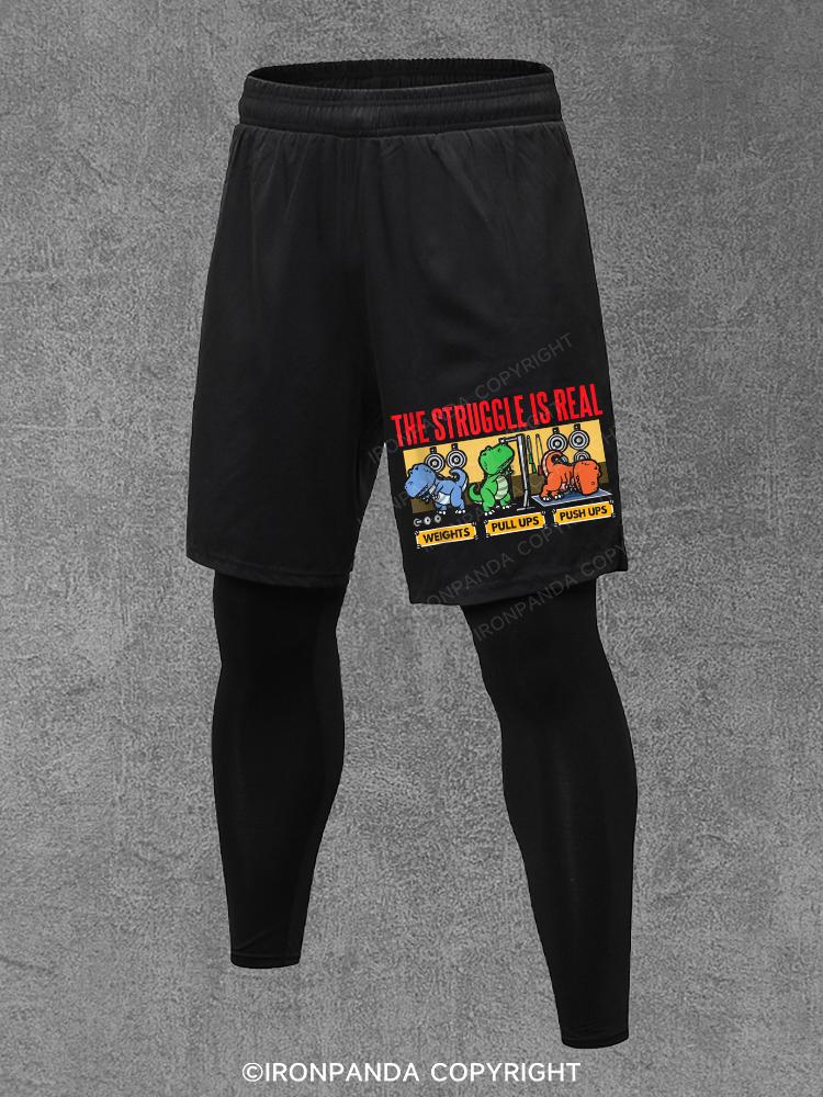 THE STRUGGLE IS REAL Performance Training Pants