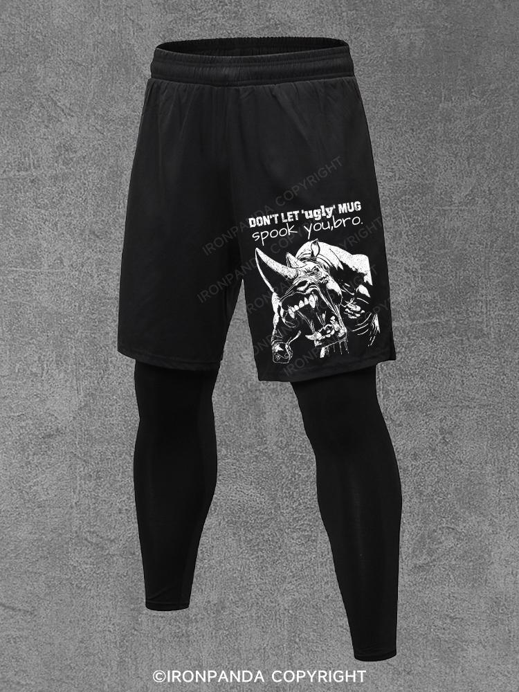 Don't let 'ugly' mug spook you,bro Performance Training Pants