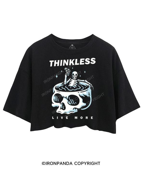 THINKLESS LIVE MORE CROP TOPS