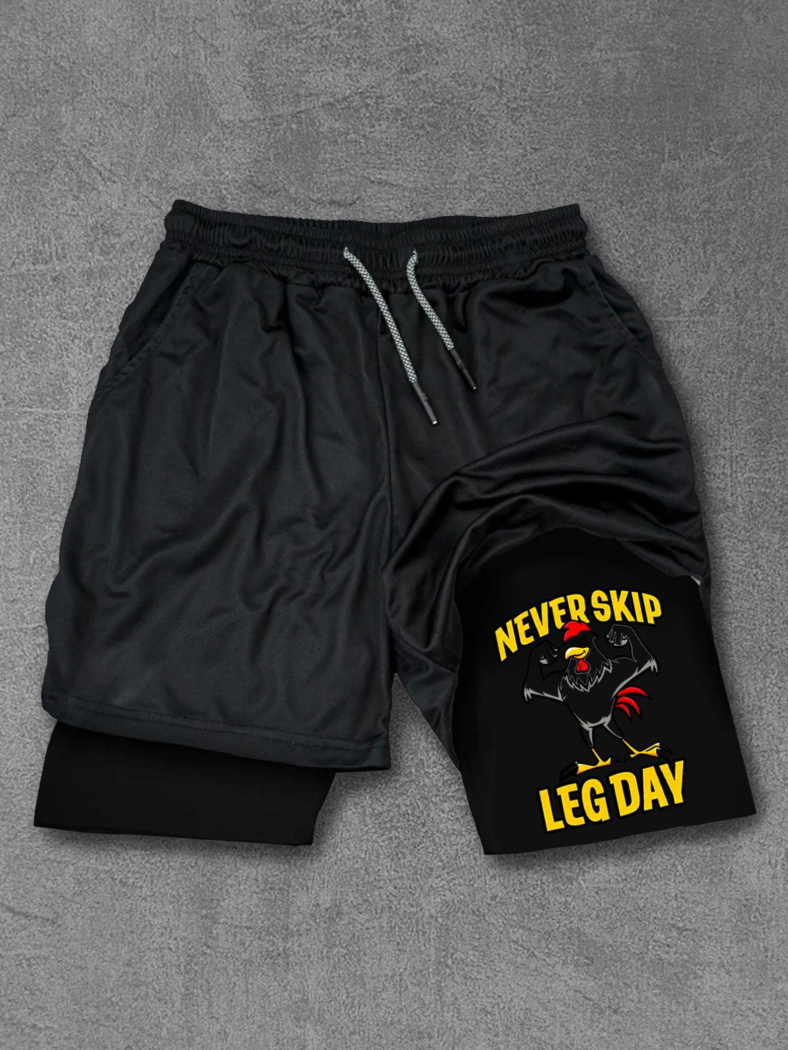 never skip leg day Performance Training Shorts