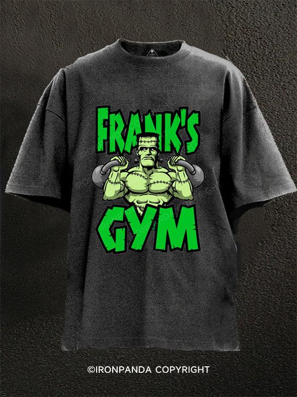 Frankenstein Washed Gym Shirt