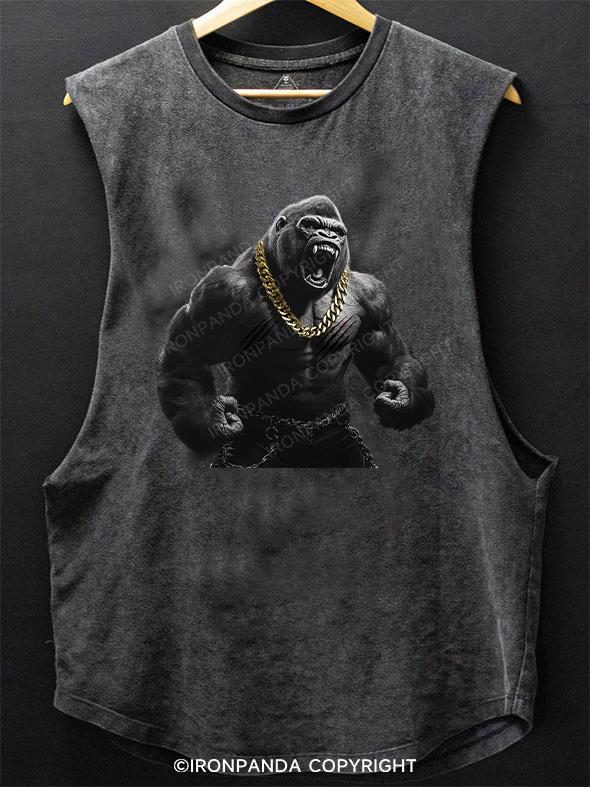 Muscle gorilla SCOOP BOTTOM COTTON TANK