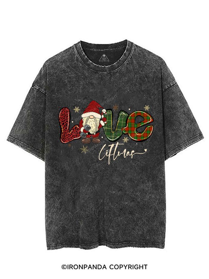 LOVE LIFTMAS VINTAGE GYM SHIRT