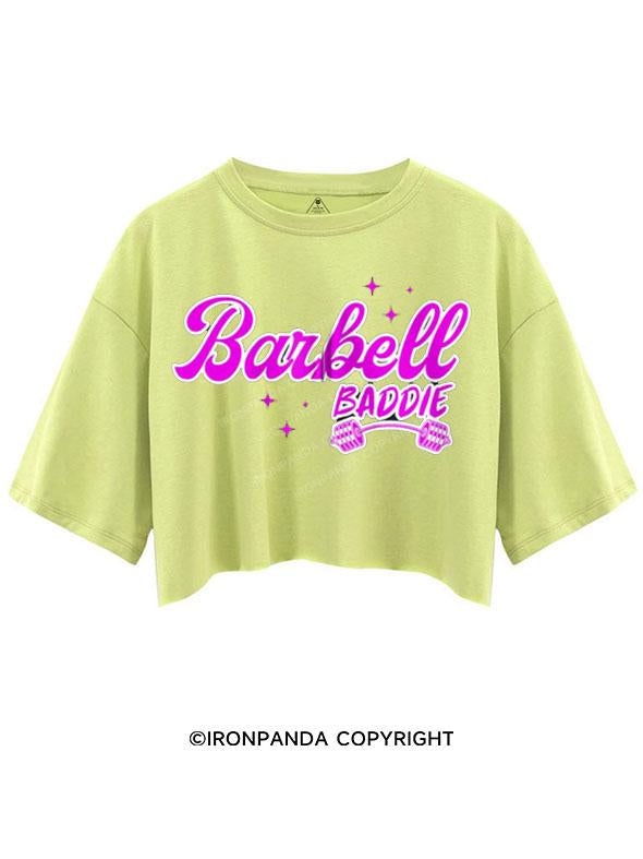 BARBELL BADDIE CROP TOPS