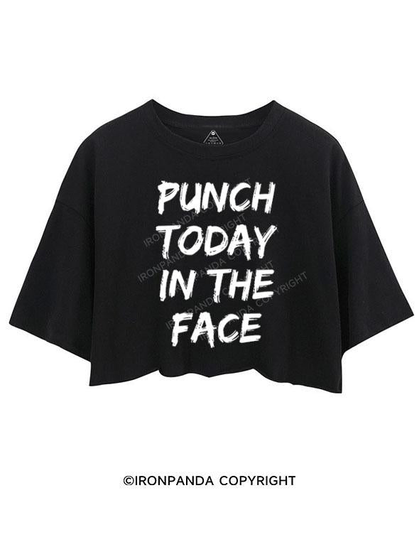 PUNCH TODAY IN THE FACE CROP TOPS