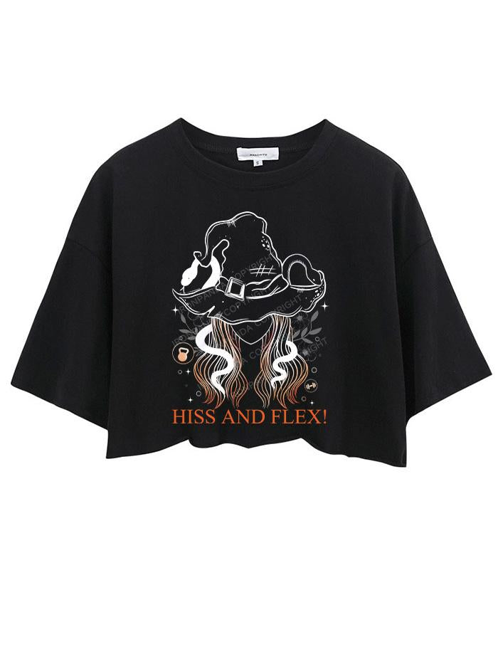 HISS AND FLEX CROP TOPS