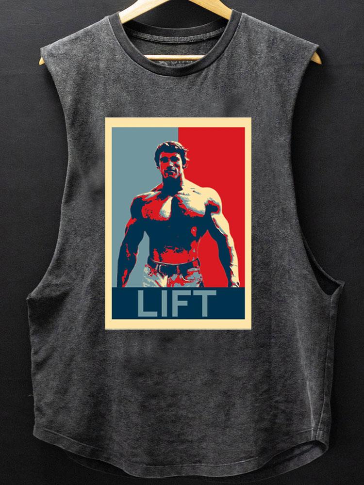 lifting traning SCOOP BOTTOM COTTON TANK