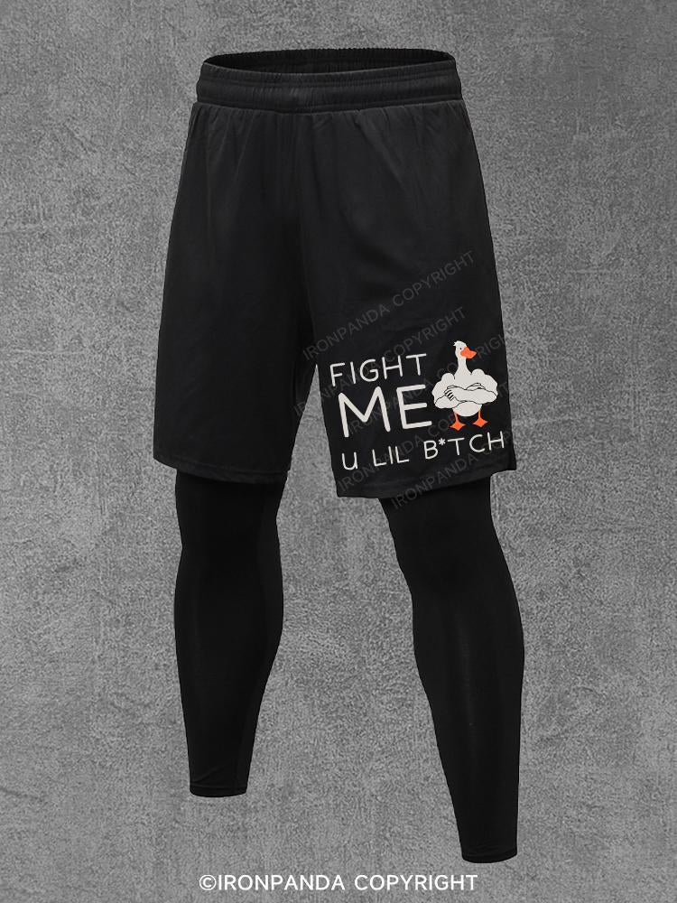 fight me u lil btch Performance Training Pants