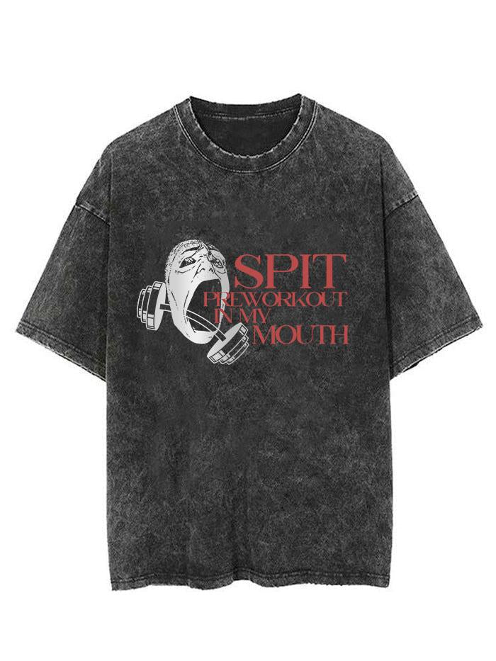 Spit Preworkout Vintage Gym Shirt