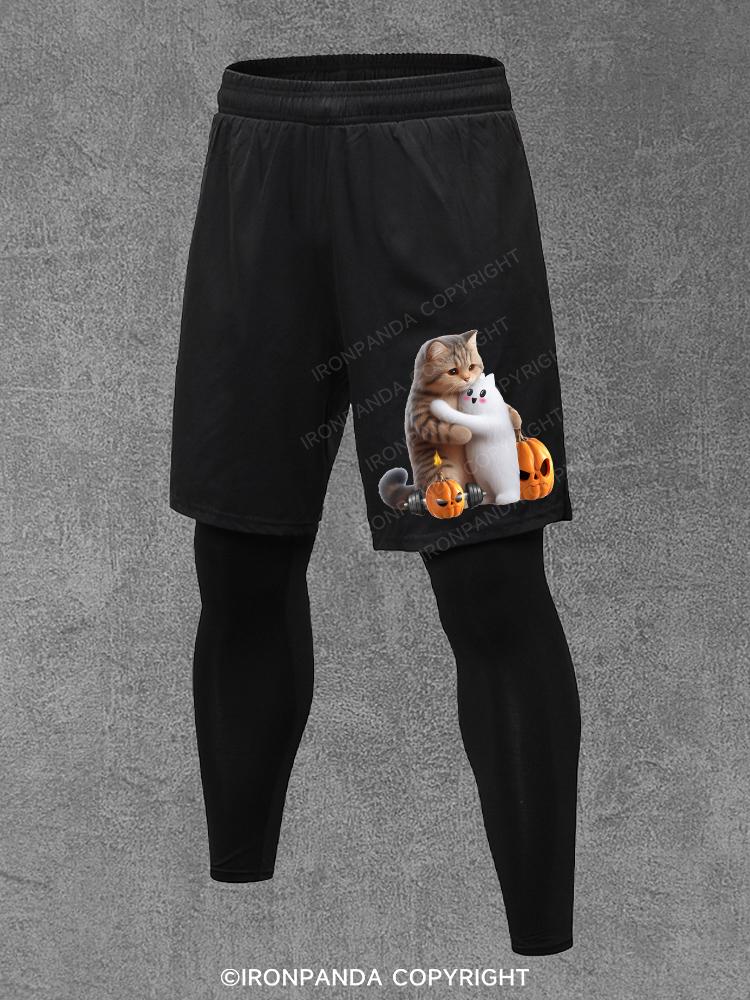 workout cat and ghost Performance Training Pants