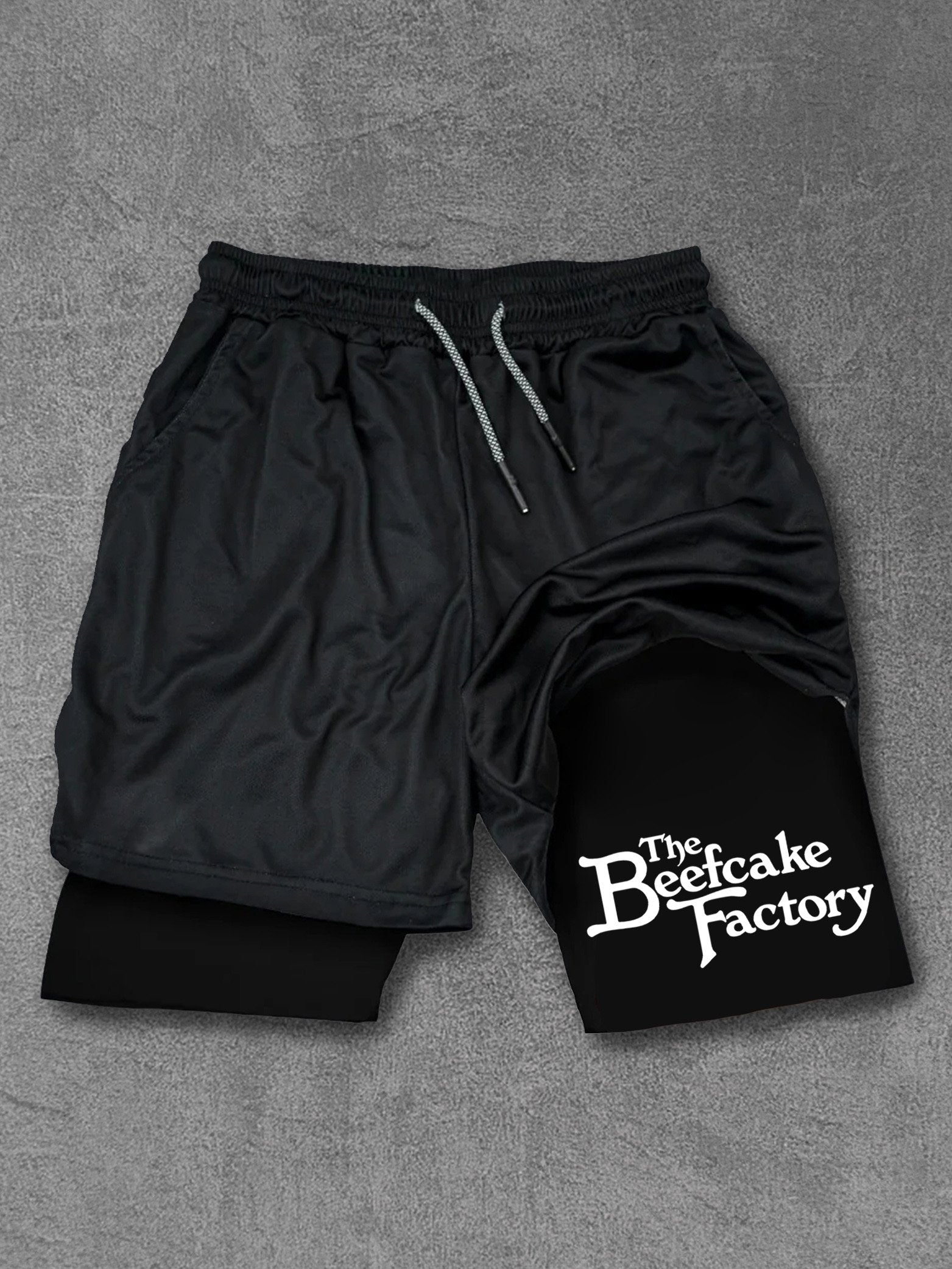 the beefcake factory Performance Training Shorts