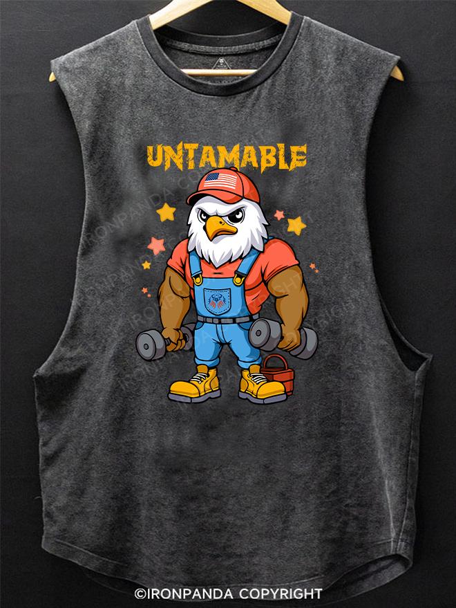 UNTAMABLE SCOOP BOTTOM COTTON TANK