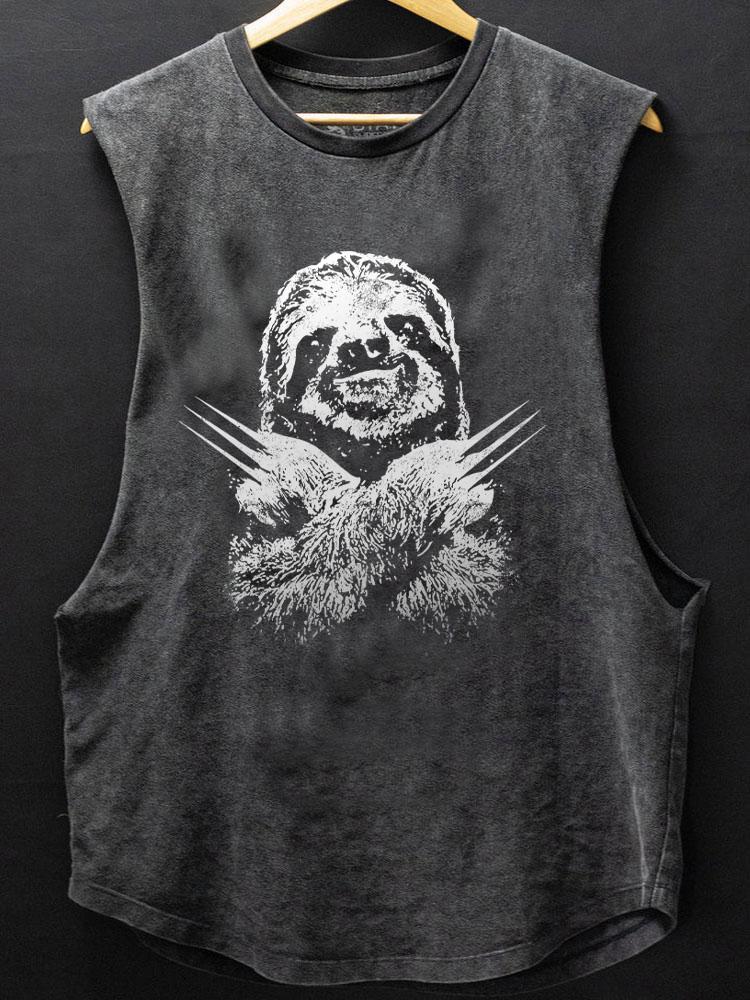 iron sloth SCOOP BOTTOM COTTON TANK