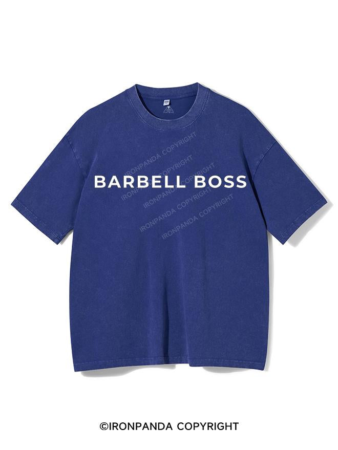 BARBELL BOSS VINTAGE GYM SHIRT