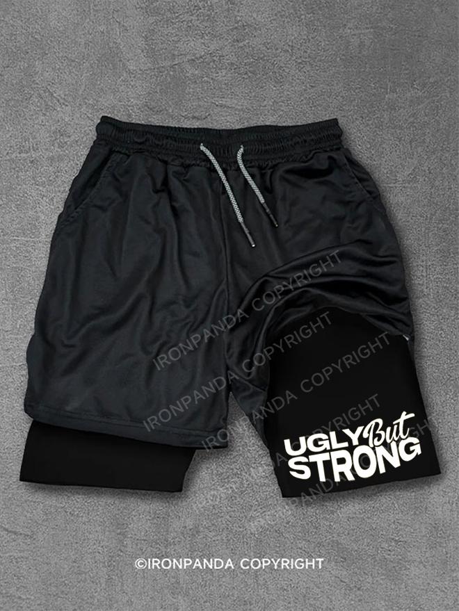 UGLY BUTSTRONG AS FUCK Performance Training Shorts