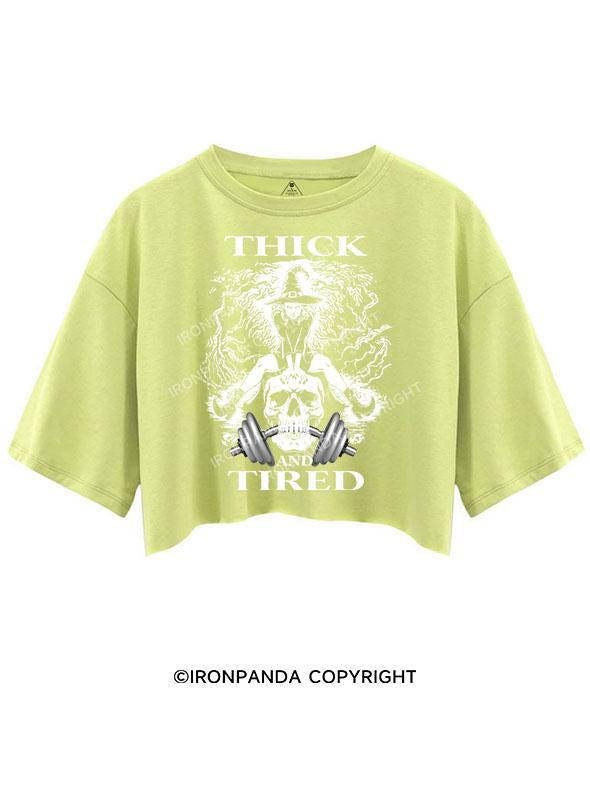 THICK AND TIRED CROP TOPS