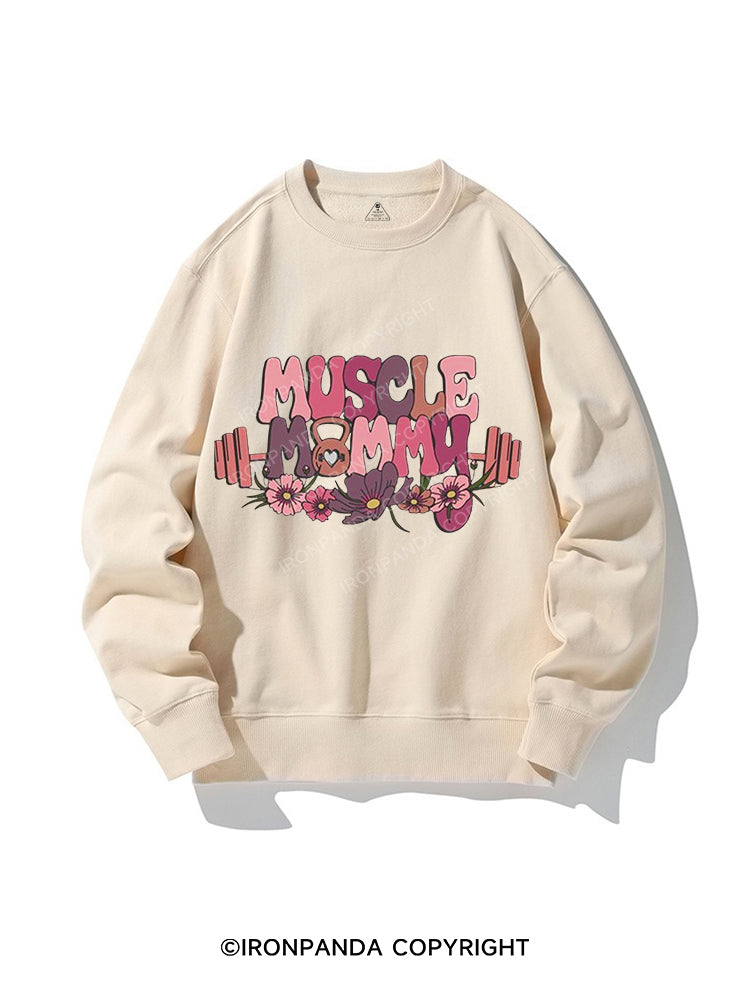 Muscle Mommy Oversized Crewneck Sweatshirt